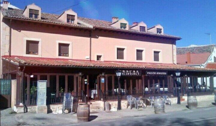 Hostal Restaurante Villa De Сепульведа Экстерьер фото